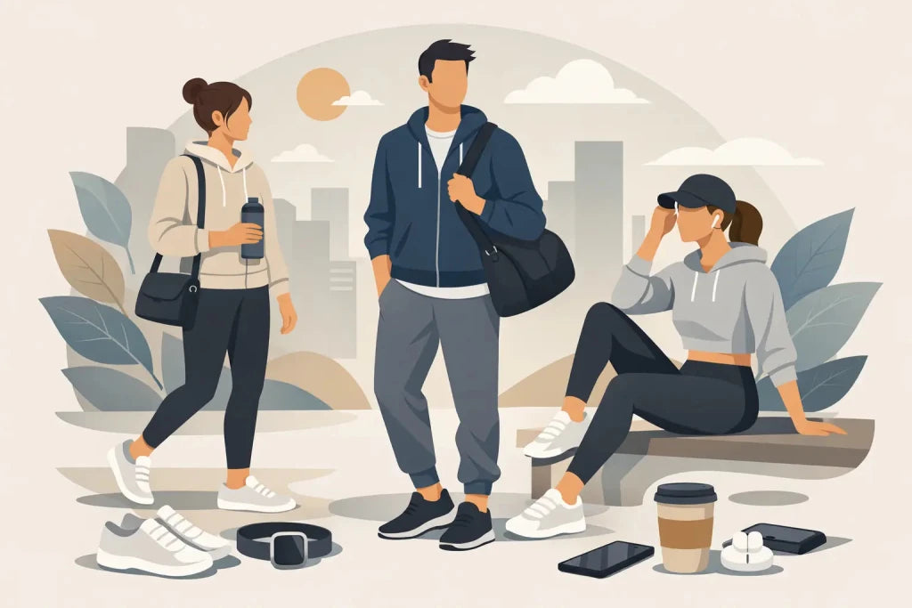 Guide für Athleisure Basics im Alltag - Black Ursus | Streetwear ohne Größenlimit.
