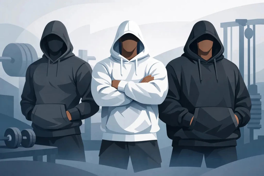 Hoodie Passform für Pump Cover wählen - Black Ursus | Urban Streetwear