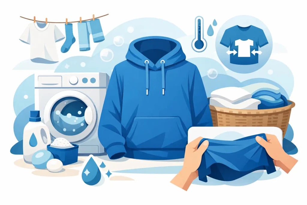 Hoodie richtig waschen, damit er nicht eingeht - Black Ursus | Urban Streetwear