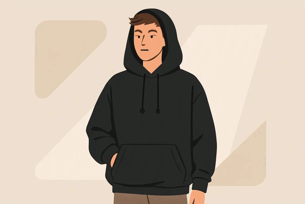 Oversized Unisex Hoodie: Dein Look, deine Regeln - Black Ursus | Urban Streetwear