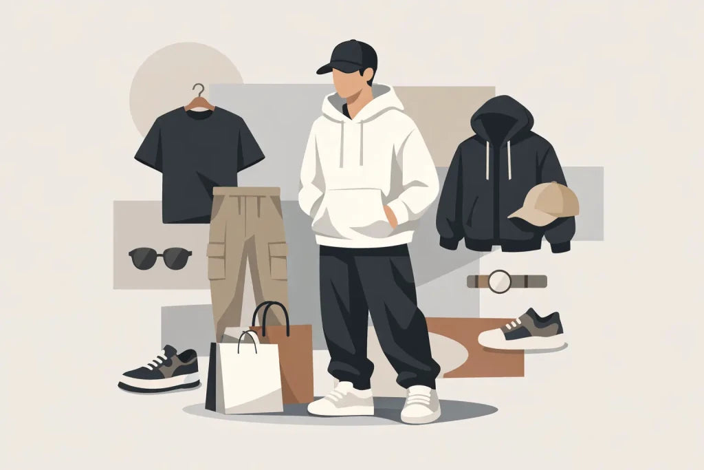 Streetwear Outfits minimalistisch aufbauen - Black Ursus | Streetwear ohne Größenlimit.