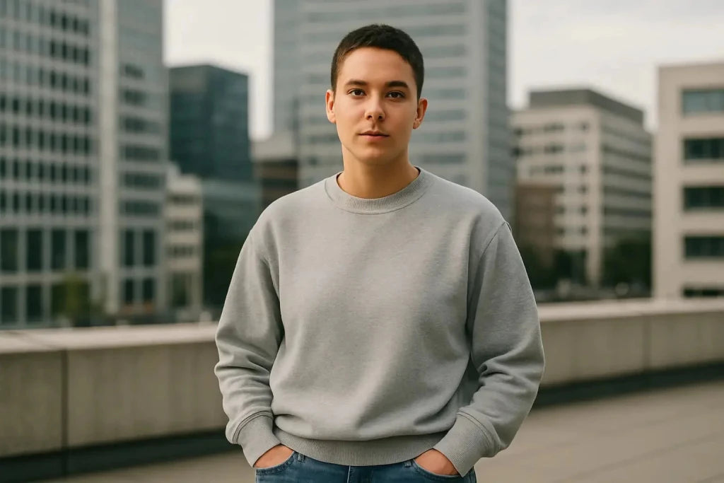 Urban Essentials Sweatshirt unisex: dein Grind-Basic - Black Ursus | Urban Streetwear
