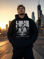 Hoodie "5-Uhr-Club" – Running & Laufen S–5XL | Black Ursus