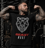 T-Shirt "Beast Mode" – Gym & Bodybuilding S–5XL | Black Ursus