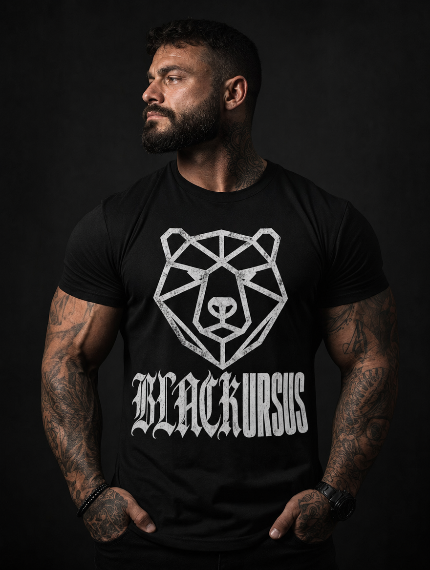 T-Shirt "Black Ursus" – Black Ursus Signature S–5XL | Black Ursus