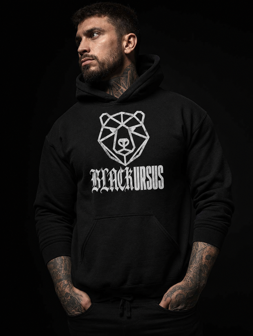 Hoodie "Black Ursus" – Black Ursus Signature S–5XL | Black Ursus
