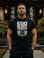 T-Shirt "Ego bleibt vor der Tür" – BJJ & Jiu-Jitsu S–5XL | Black Ursus