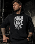 Hoodie "Eisen lügt nicht" – Gym & Bodybuilding S–5XL | Black Ursus