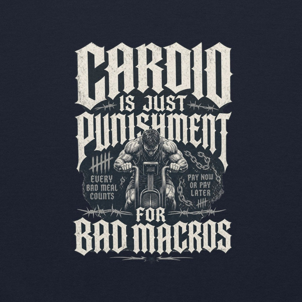 Gym Hoodie "CARDIO" – Unisex Streetwear, S–5XL | Black Ursus - Streetwear - size_range | Black Ursus