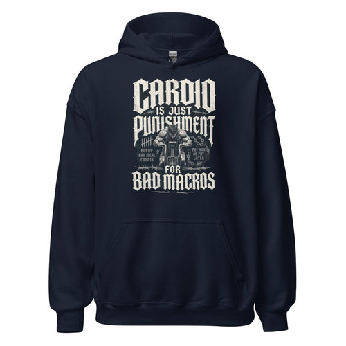 Gym Hoodie "CARDIO" – Unisex Streetwear, S–5XL | Black Ursus - Streetwear - size_range | Black Ursus