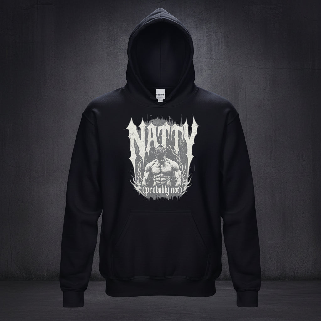 Gym Hoodie "NATTY" – Unisex Streetwear, S–5XL | Black Ursus - Streetwear - size_range | Black Ursus