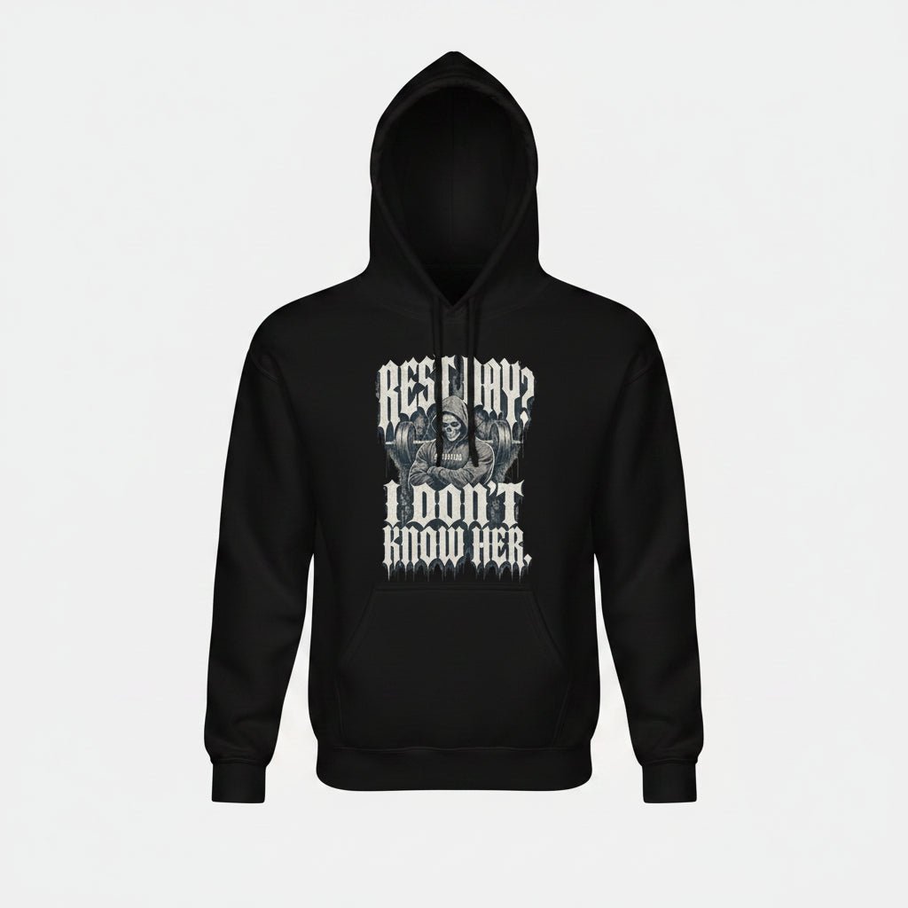 Gym Hoodie "REST DAY" – Unisex Streetwear, S–5XL | Black Ursus - Streetwear - size_range | Black Ursus