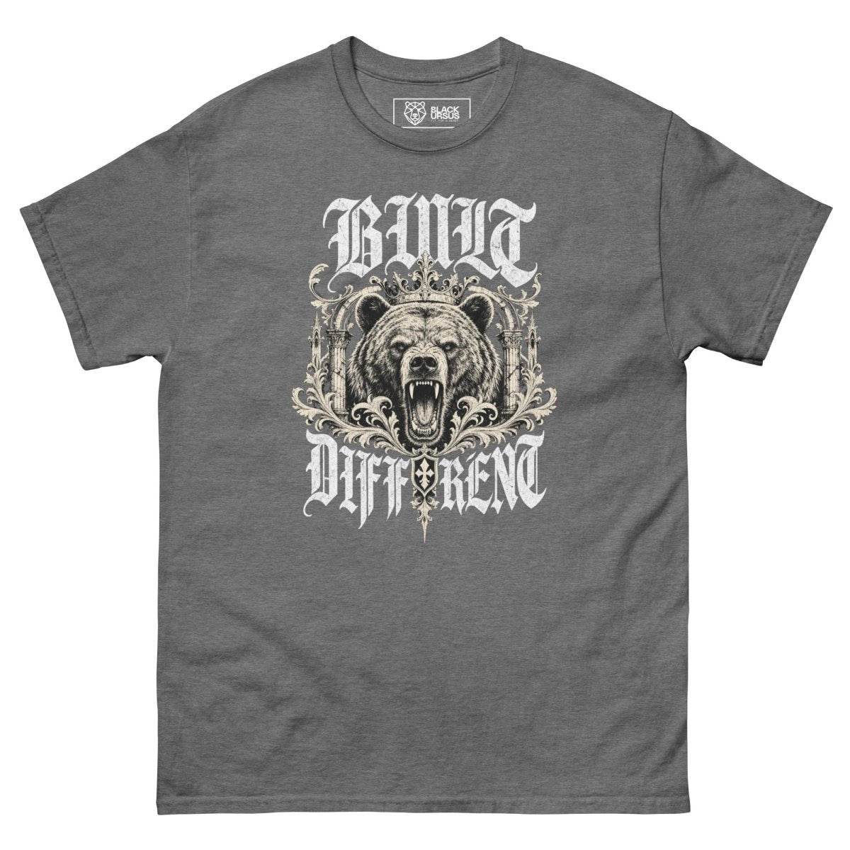 Gym T-Shirt "BULID" - Streetwear - size_range | Black Ursus
