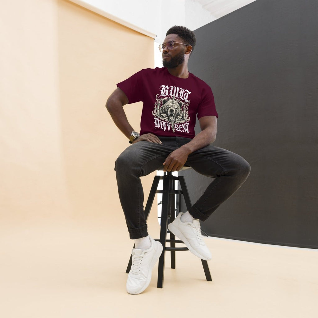 Gym T-Shirt "BULID" - Streetwear - size_range | Black Ursus