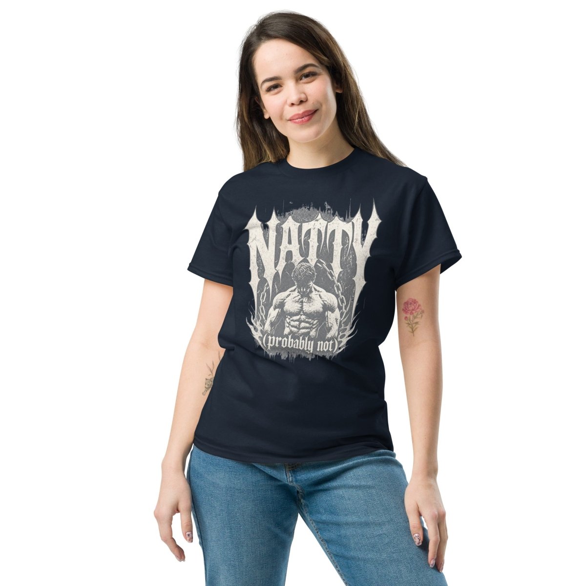 Gym T-Shirt "NATTY"– Unisex, 180g, S–5XL | Black Ursus - Streetwear - size_range | Black Ursus