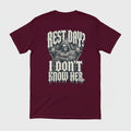 Gym T-Shirt "REST DAY" – Unisex, 180g, S–5XL | Black Ursus - Streetwear - size_range | Black Ursus