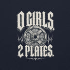 Hoodie "0 Girls 2 Plates" – Gym & Bodybuilding S–5XL | Black Ursus - Streetwear - size_range | Black Ursus
