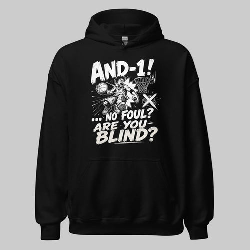 Hoodie "AND 1" – Basketball Streetwear S–5XL | Black Ursus - Streetwear - size_range | Black Ursus