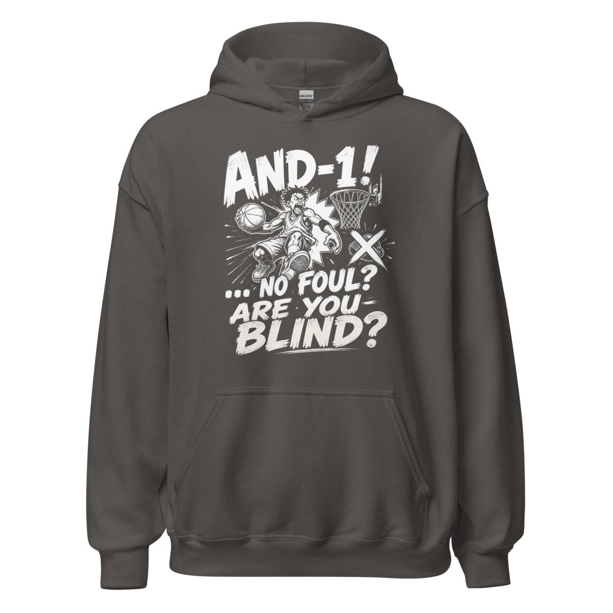 Hoodie "AND 1" – Basketball Streetwear S–5XL | Black Ursus - Streetwear - size_range | Black Ursus