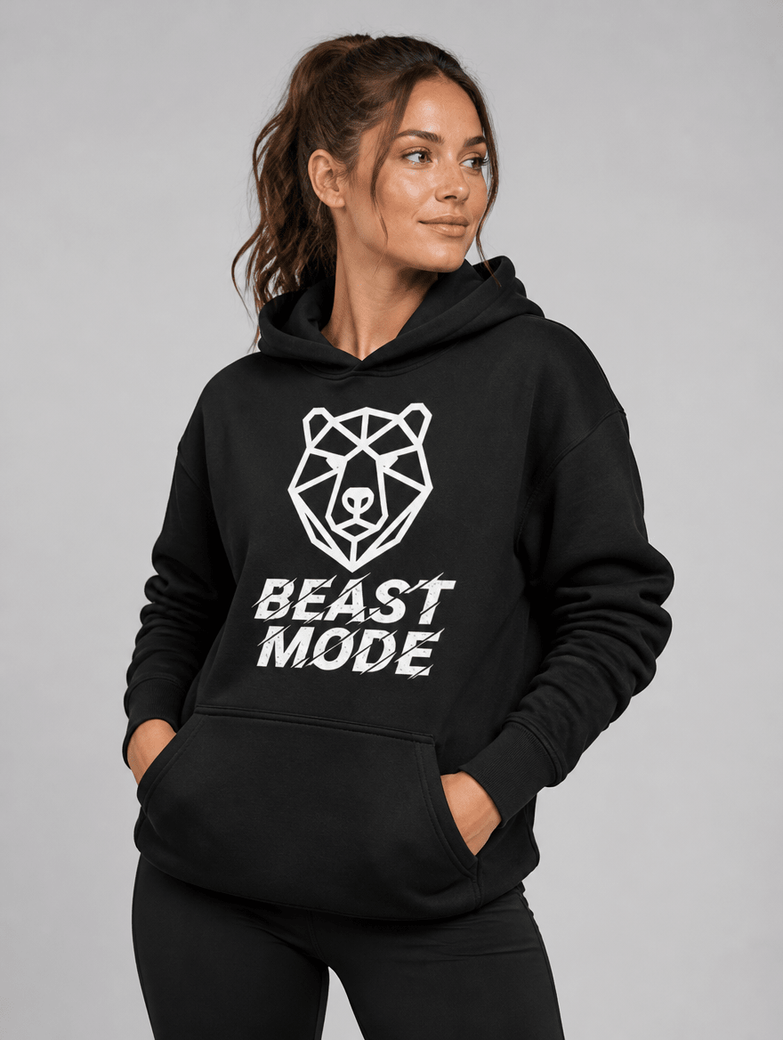 Hoodie "Beast Mode" – Gym & Bodybuilding S–5XL | Black Ursus - Streetwear - size_range | Black Ursus