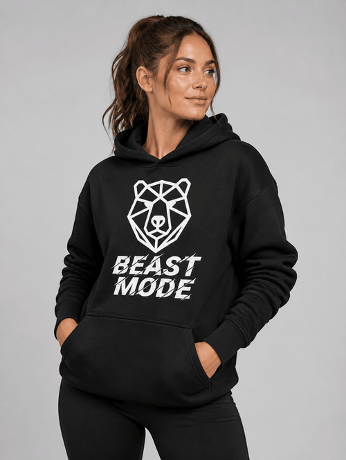 Hoodie "Beast Mode" – Gym & Bodybuilding S–5XL | Black Ursus - Streetwear - size_range | Black Ursus