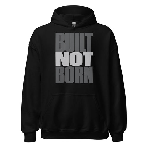Hoodie "Built Not Born" – Gym & Bodybuilding S–5XL | Black Ursus - Streetwear - size_range | Black Ursus