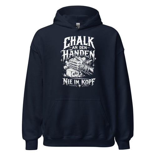 Hoodie "Chalk An Den Händen, Nie Im Kopf" – Gym & Bodybuilding S–5XL | Black Ursus - Streetwear - S–5XL | Black Ursus