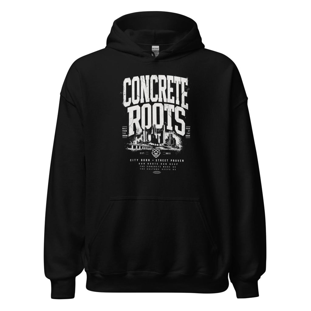 Hoodie "Concrete Roots" – Urban Streetwear S–5XL | Black Ursus - Streetwear - S–5XL | Black Ursus