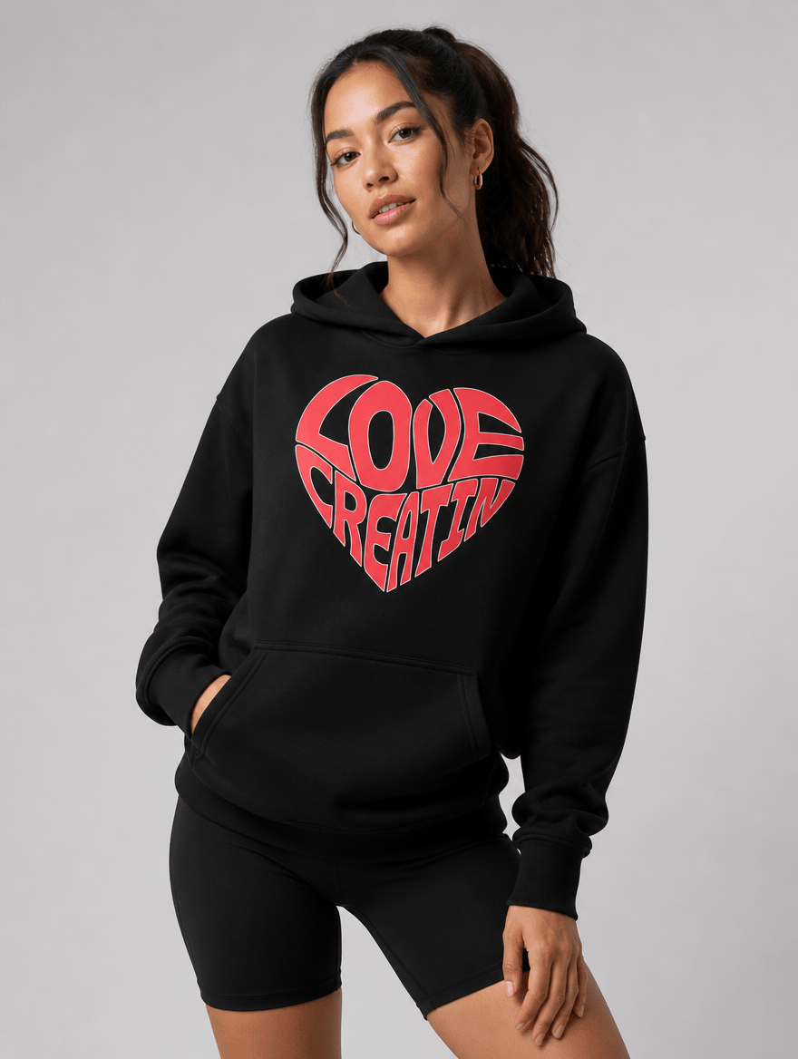 Hoodie "Creatin" – Gym & Bodybuilding S–5XL | Black Ursus - Streetwear - size_range | Black Ursus