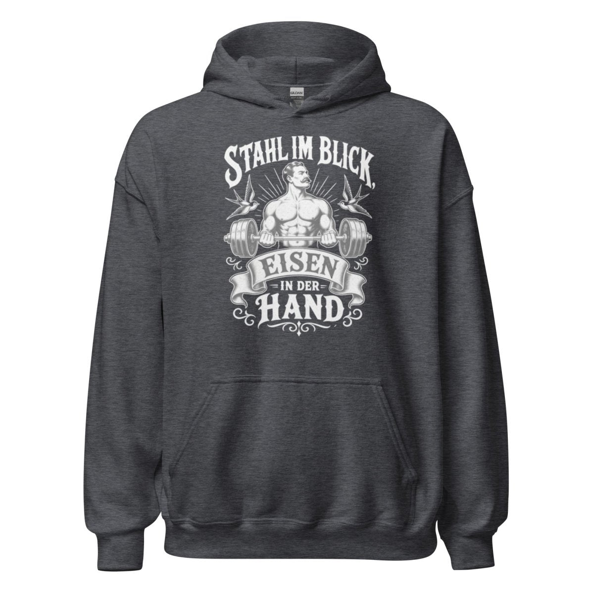 Hoodie "Das Eisen Lügt Nicht" – Gym & Bodybuilding S–5XL | Black Ursus - Streetwear - size_range | Black Ursus