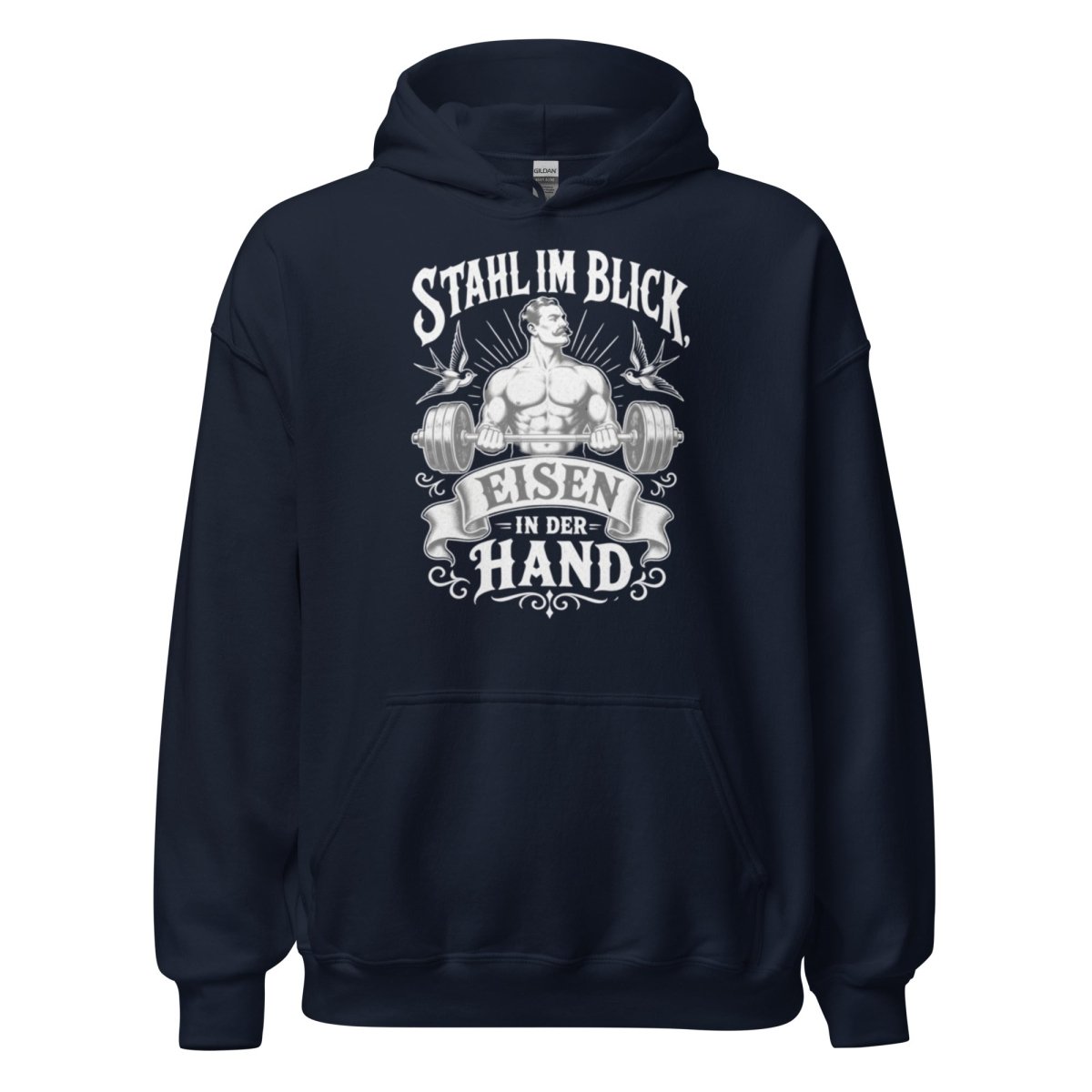 Hoodie "Das Eisen Lügt Nicht" – Gym & Bodybuilding S–5XL | Black Ursus - Streetwear - size_range | Black Ursus