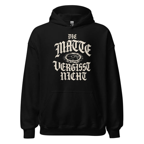 Hoodie "DIE MATTE VERGISST NICHT" – BJJ & Jiu-Jitsu S–5XL | Black Ursus - Streetwear - size_range | Black Ursus
