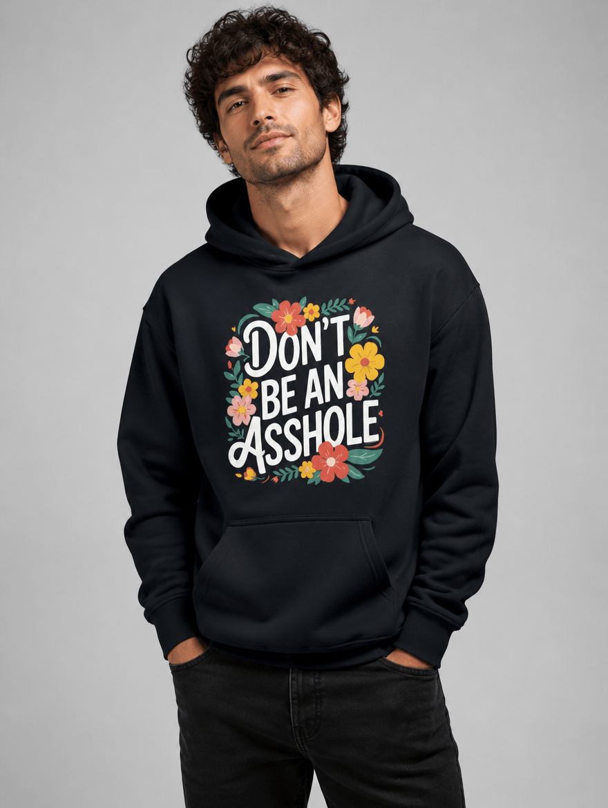 Hoodie "Don't Be" – Urban Streetwear S–5XL | Black Ursus - Streetwear - size_range | Black Ursus