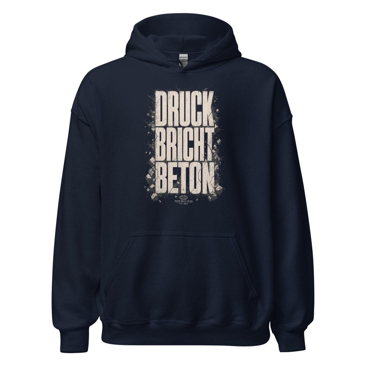 Hoodie "DRUCK BRICHT BETON" – BJJ & Jiu-Jitsu S–5XL | Black Ursus - Streetwear - size_range | Black Ursus