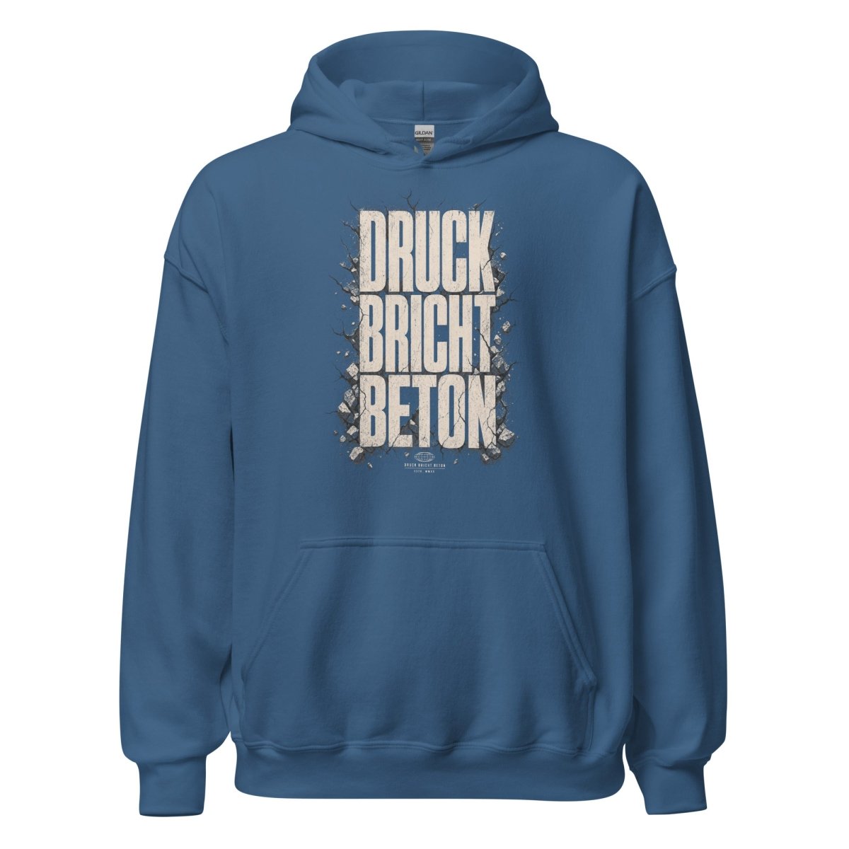 Hoodie "DRUCK BRICHT BETON" – BJJ & Jiu-Jitsu S–5XL | Black Ursus - Streetwear - size_range | Black Ursus