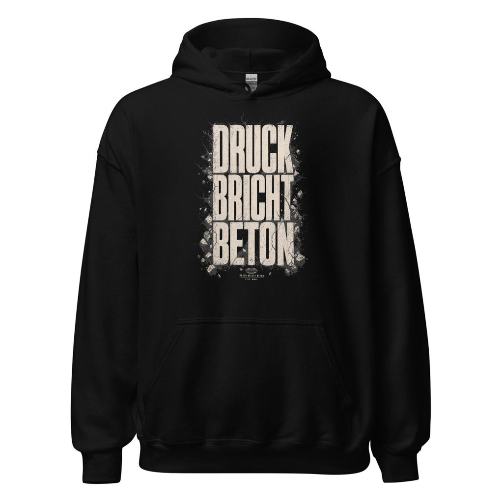Hoodie "DRUCK BRICHT BETON" – BJJ & Jiu-Jitsu S–5XL | Black Ursus - Streetwear - size_range | Black Ursus