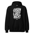 Hoodie "Eisen lügt nicht" – Gym & Bodybuilding S–5XL | Black Ursus - Streetwear - S–5XL | Black Ursus