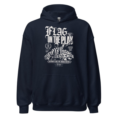 Hoodie "Flag on the Play" – Football Streetwear S–5XL | Black Ursus - Streetwear - size_range | Black Ursus