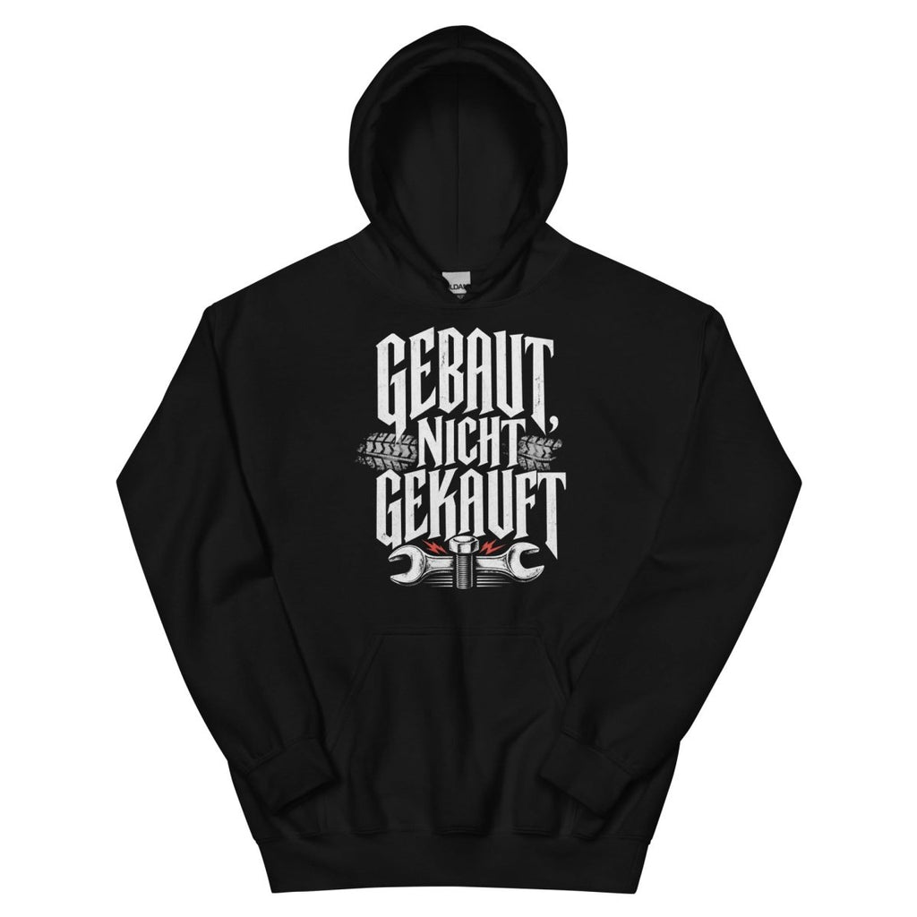Hoodie "Gebaut, Nicht Gekauft" – JDM & Japan Streetwear S–5XL | Black Ursus - Streetwear - size_range | Black Ursus