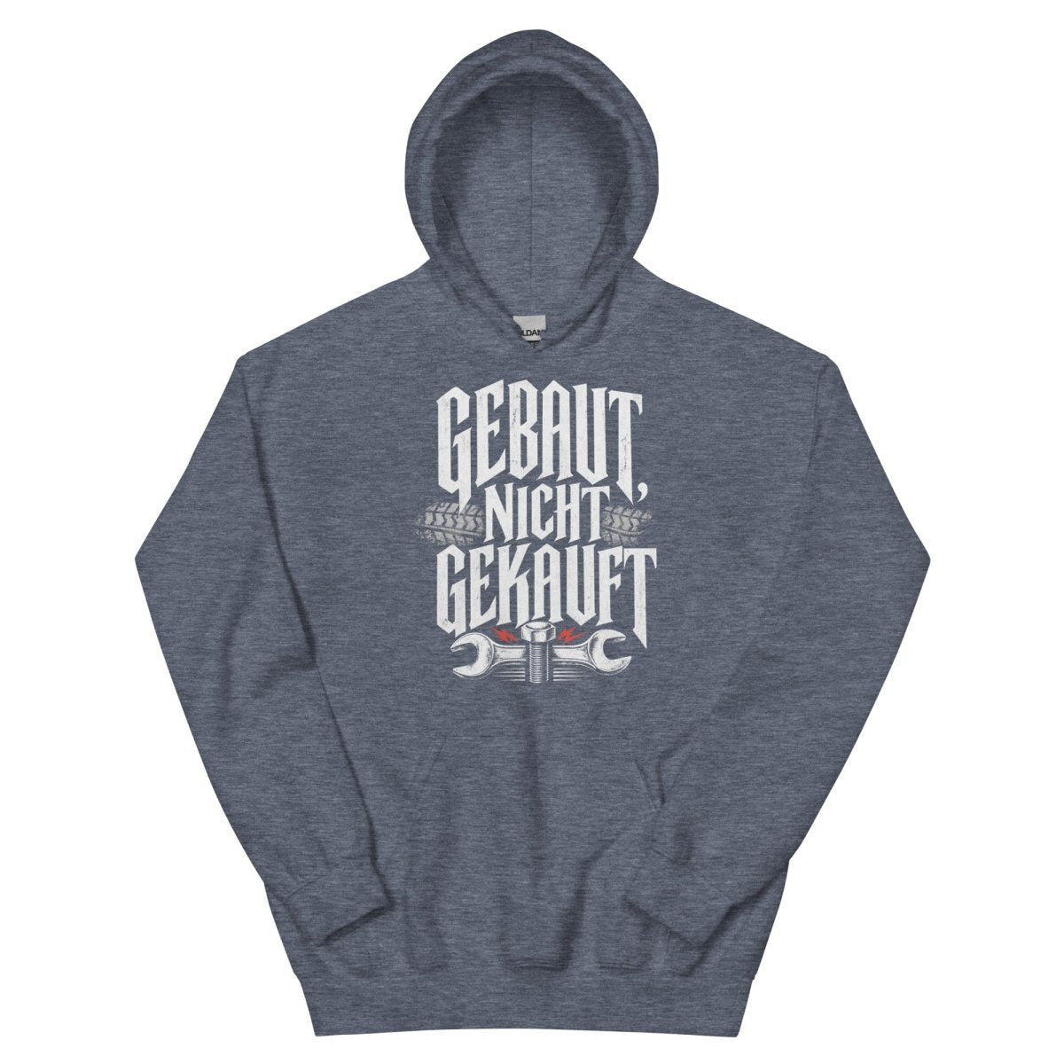 Hoodie "Gebaut, Nicht Gekauft" – JDM & Japan Streetwear S–5XL | Black Ursus - Streetwear - size_range | Black Ursus