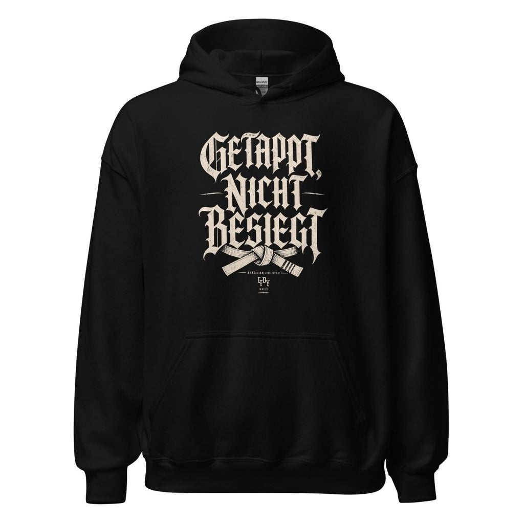 Hoodie "GETAPPT, NICHT BESIEGT" – BJJ & Jiu-Jitsu S–5XL | Black Ursus - Streetwear - size_range | Black Ursus