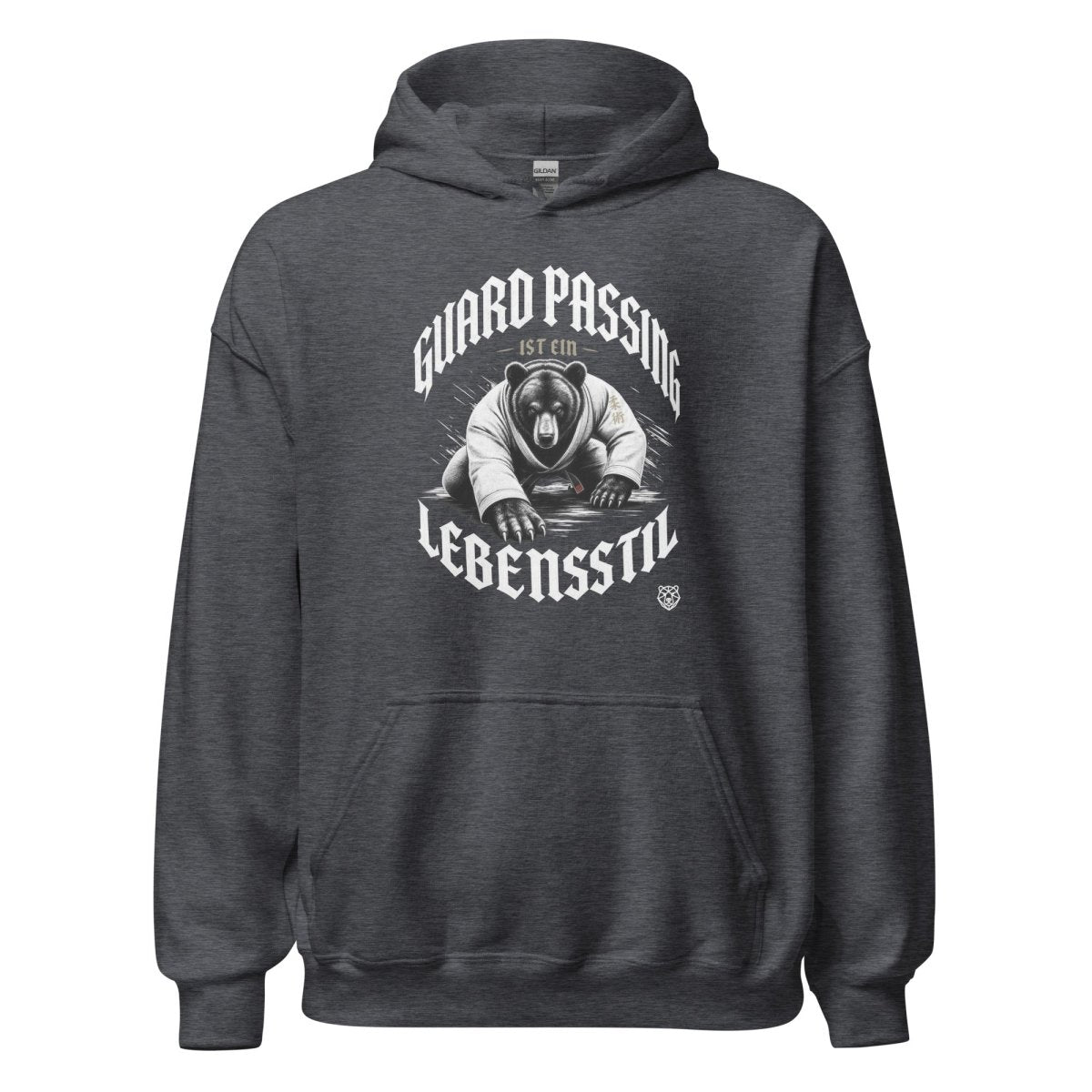 Hoodie "Guard Passing Ist Ein Lebensstil" – BJJ & Jiu-Jitsu S–5XL | Black Ursus - Streetwear - S–5XL | Black Ursus