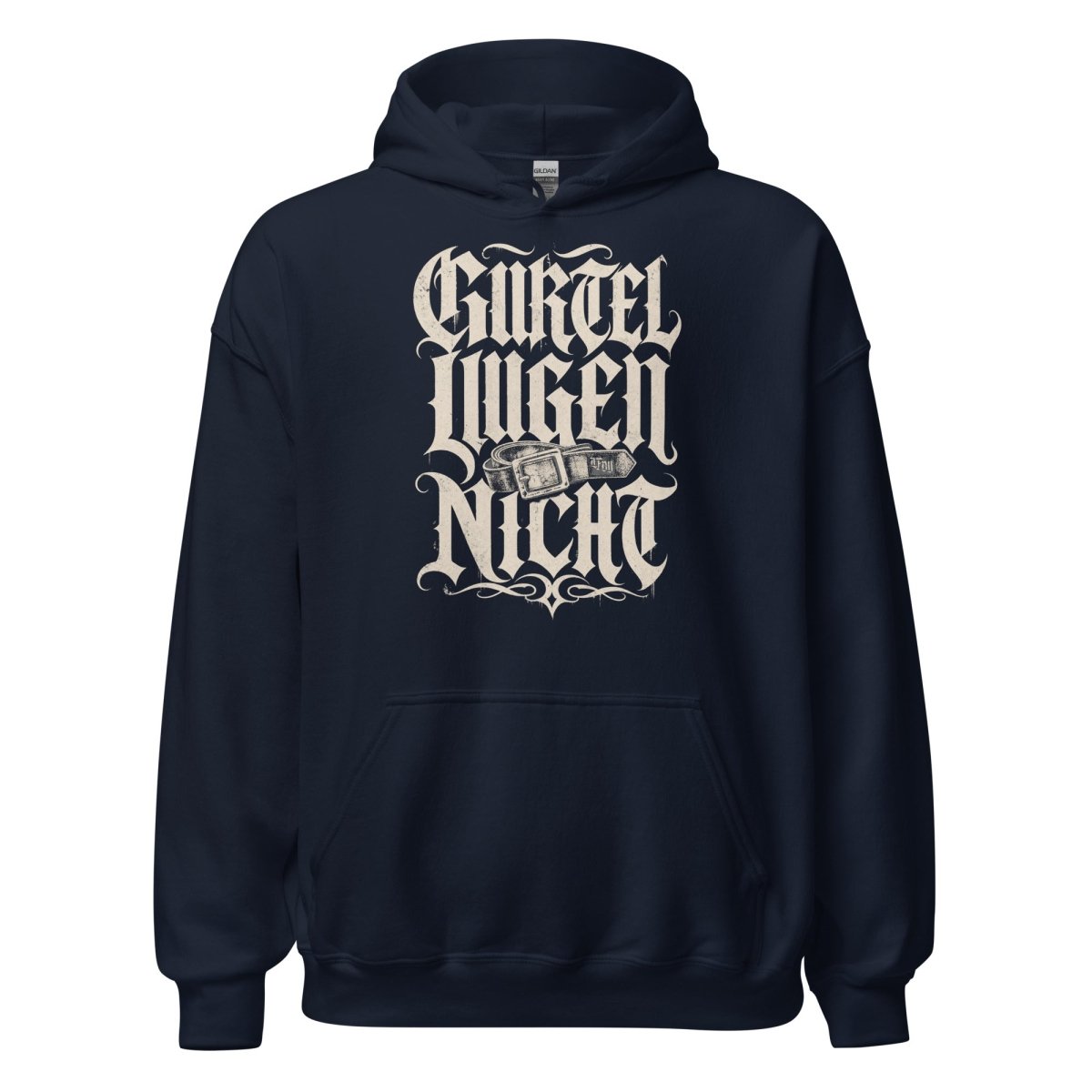 Hoodie "GÜRTEL LÜGEN NICHT" – BJJ & Jiu-Jitsu S–5XL | Black Ursus - Streetwear - size_range | Black Ursus