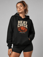 Hoodie "HEAT CHECK" – Basketball Streetwear S–5XL | Black Ursus - Streetwear - size_range | Black Ursus