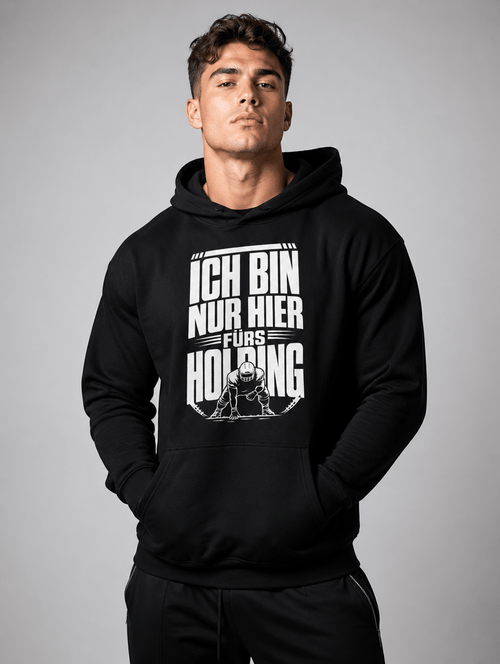 Hoodie "Ich Bin Mein Eigenes Projekt" – Gym & Bodybuilding S–5XL | Black Ursus - Streetwear - size_range | Black Ursus