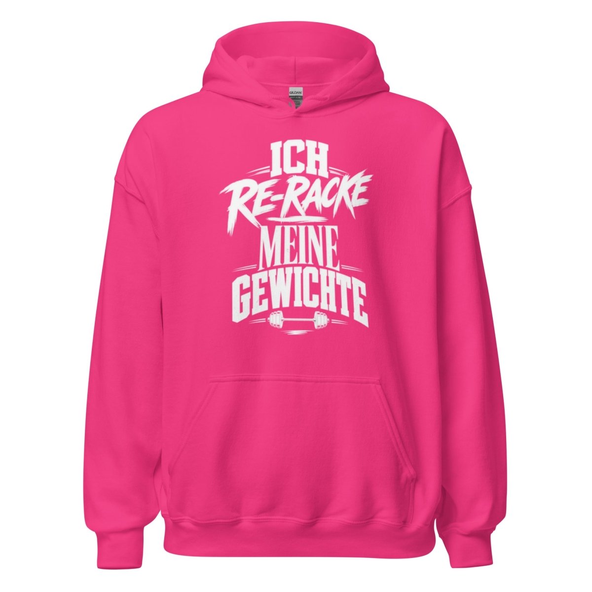 Hoodie "Ich Re-Racke Meine Gewichte" – Gym & Bodybuilding S–5XL | Black Ursus - Streetwear - size_range | Black Ursus