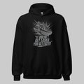 Hoodie "It Doesn't Get Easier, You Get Faster" – Running & Laufen S–5XL | Black Ursus - Streetwear - size_range | Black Ursus
