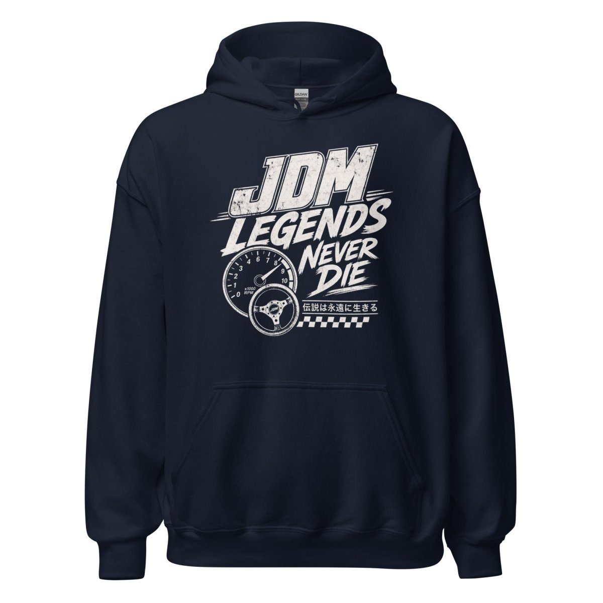 Hoodie "JDM Legends" – JDM & Japan Streetwear S–5XL | Black Ursus - Streetwear - size_range | Black Ursus