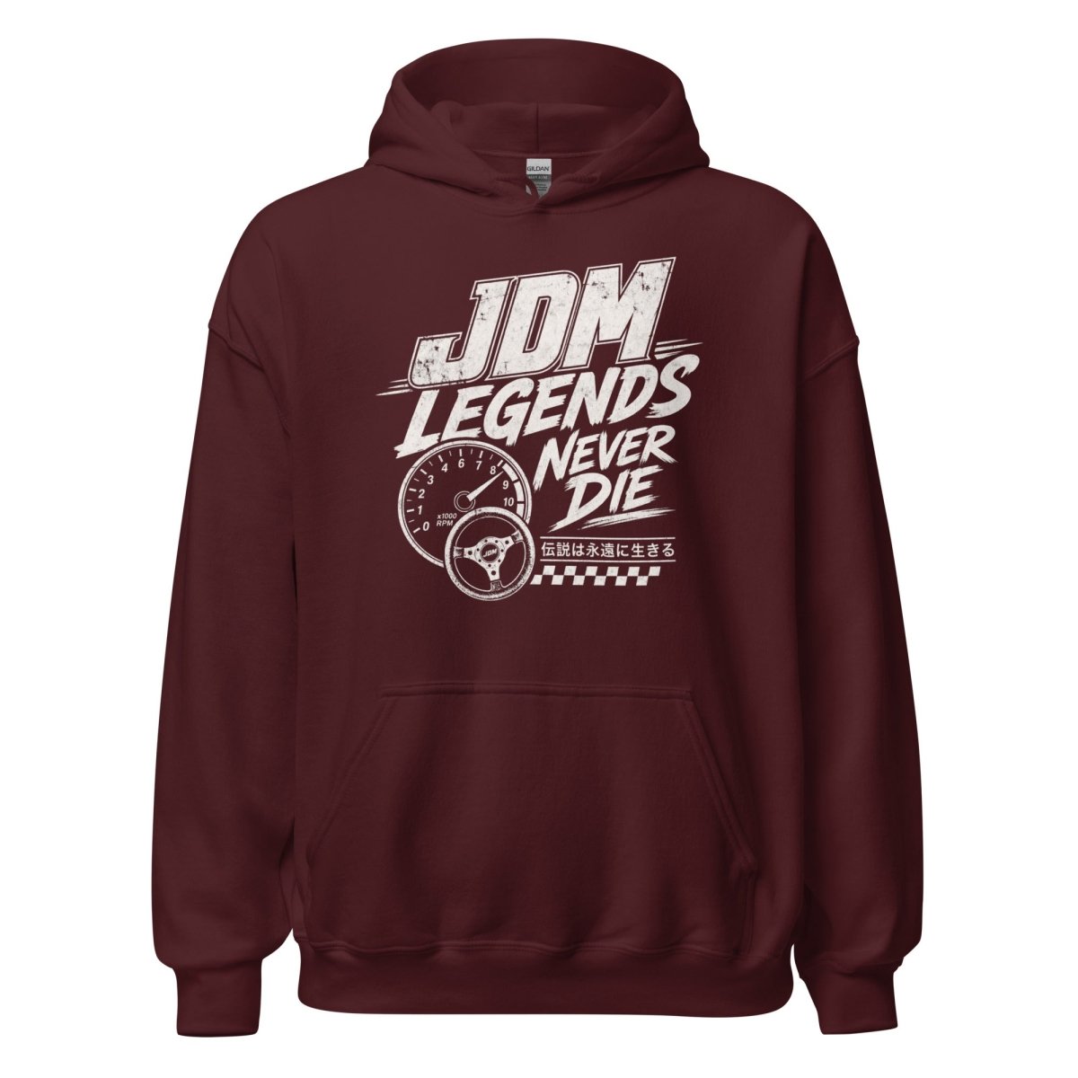 Hoodie "JDM Legends" – JDM & Japan Streetwear S–5XL | Black Ursus - Streetwear - size_range | Black Ursus
