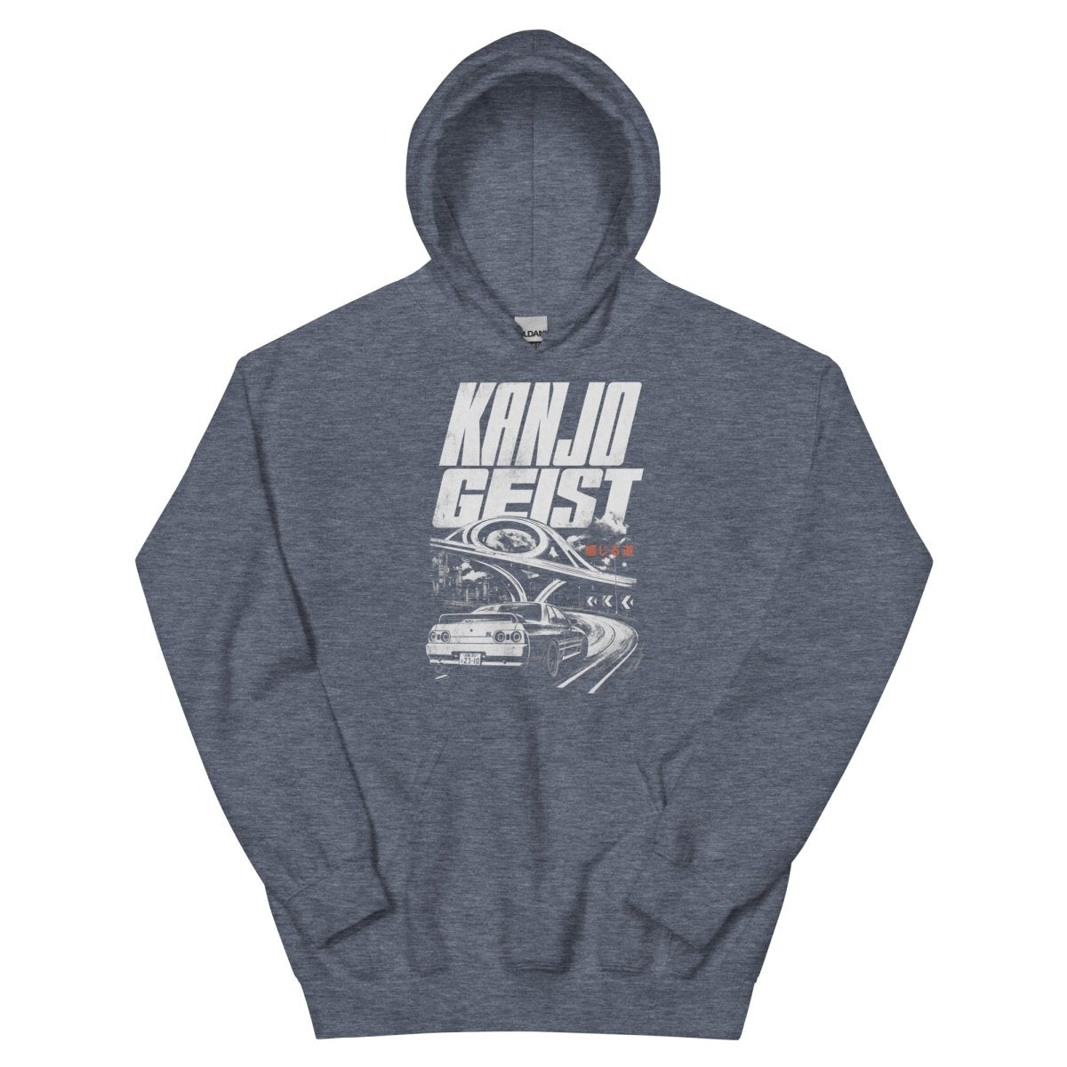 Hoodie "Kanjo Geist" – JDM & Japan Streetwear S–5XL | Black Ursus - Streetwear - size_range | Black Ursus